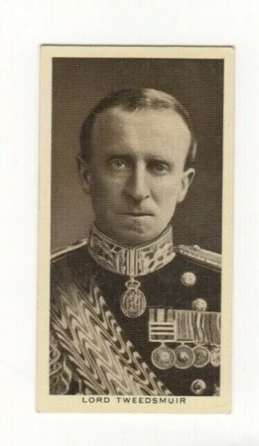 Empire cigarette card #45 Lord Tweedsmuir, Governor-General of Canada