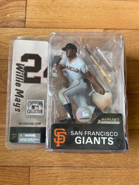 Willie Mays San Francisco Giants Cooperstown Series 2 McFarlane Toys