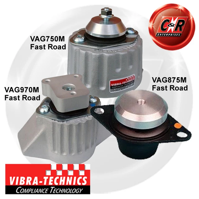 FITS VW CORRADO VR6 Vibra Technics Full Engine Mount Road Kit
