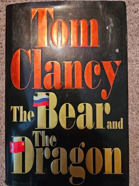 Four Tom Clancy Novels - Locked On; Rainbow Six; Power and Empire; The Bear