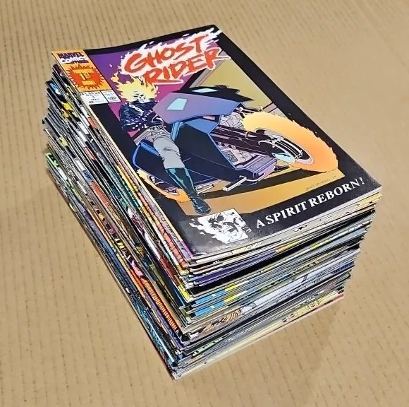 Ghost Rider #1-94 range Plus Annuals Lot of 63 Marvel 1990 High Grade avg