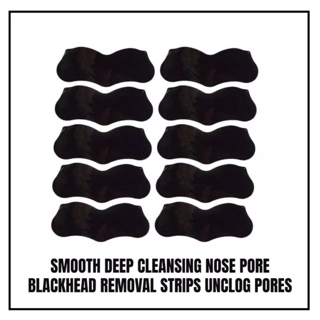 Smooth Deep Cleansing Nose Pore Blackhead Removal Strips Unclog Pores