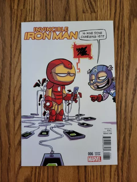 Invincible Iron Man #6 Skottie Young Variant Marvel Comics