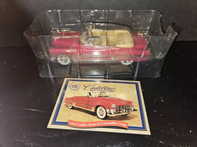 NMMM 1:32 Cadillac Classics 1949 62 Convertible 1918 Type 57 Victoria Coupe  SEE