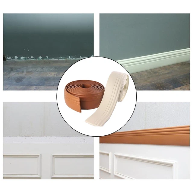 String Line For Skirting LONG LASTING FOAM Line Skirting Corner Sticker with Self adhesive ...