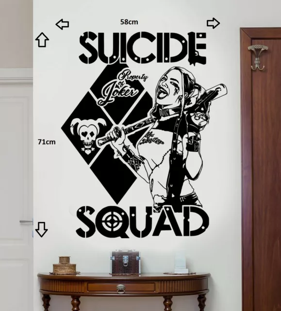 Harley Quinn Wall Art Sticker/Decal