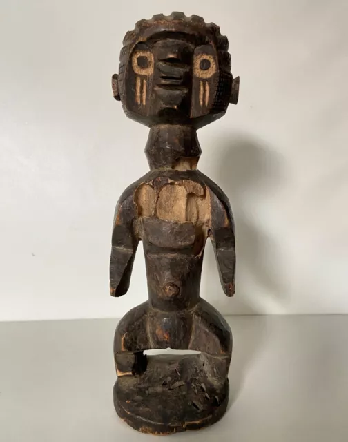 Ancienne Statuette Cultuel,Ethnie Mumuye, Nigeria .Art Africain.
