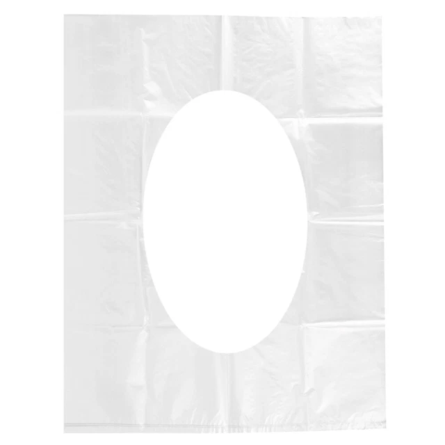 Fundas de inodoro desechables portátil cómoda cojín asiento cojín cojín cojín cojín transparente