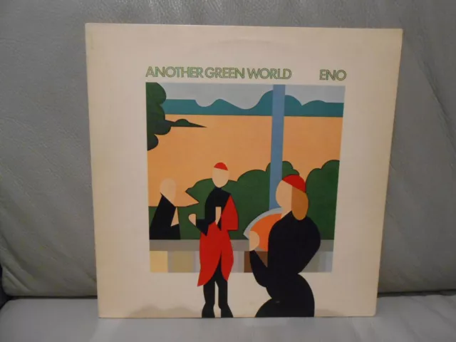 BRIAN ENO - ANOTHER GREEN WORLD - UK - 1st PRESS - ALBUM ADVERT