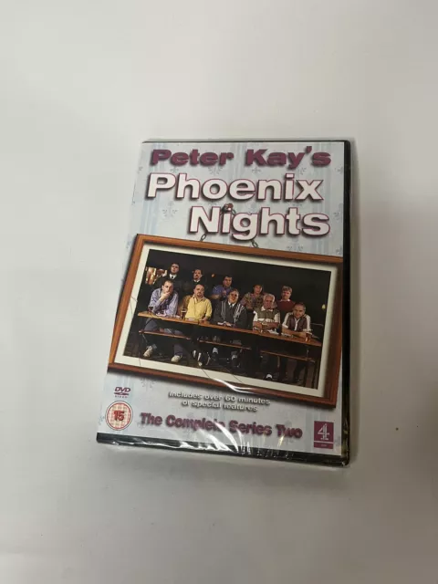 Phoenix Nights Series 2 Complete DVD Peter Kay New Sealed Second Season Two UK