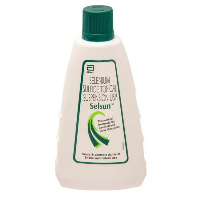 Abbott Selsun Suspension Anti Dandruff Shampoo For Hair Repair 120ml,