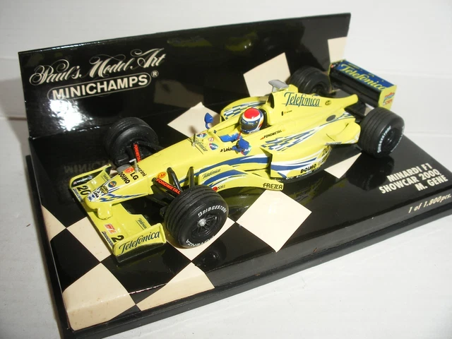 European Minardi Cosworth PS03 Justin Wilson #18 2003 1/18