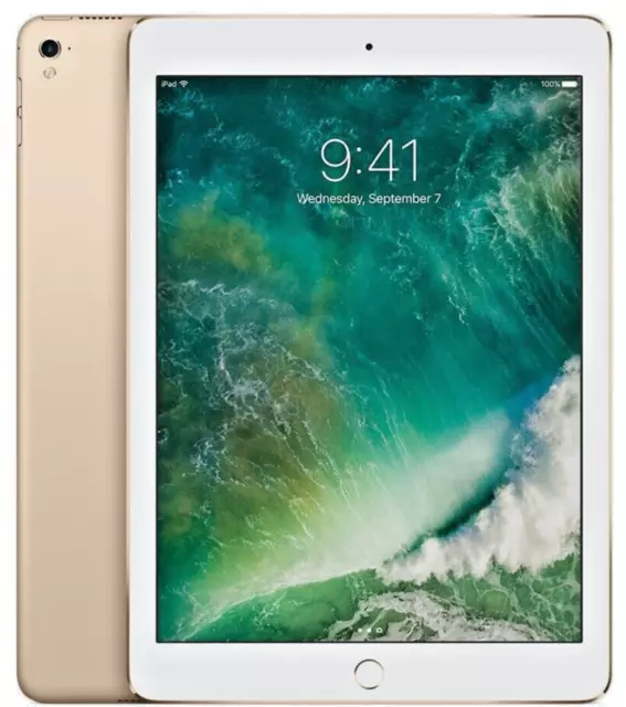 Apple iPad Pro A1674 128GB, Wi-Fi + Cellular (Ohne Simlock), 9,7 Zoll - Gold