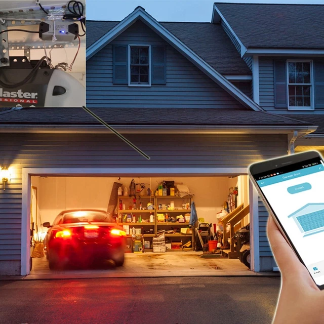 Interruttore WiFi Tuya Garage Controller Smart Control nel palmo della mano