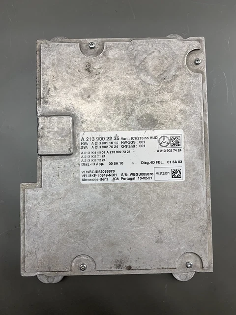 ORIGINAL MERCEDES BENZ Control Unit, Complete Control Unit A2139002235 ...