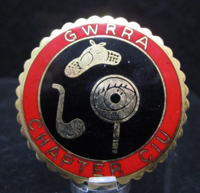 GWRRA Chapter CIU Motorcycle Club Biker Rally Enamel Pin