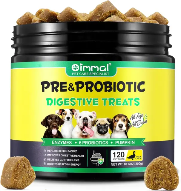 Probiotici per Cani - Salute Dell'Intestino E Dell'Apparato Digerente - Cani Pro