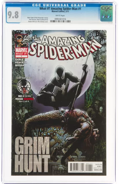 What If? Amazing Spider-Man #1 Grim Hunt CGC 9.8 Venom Possessed Deadpool 3 of 4