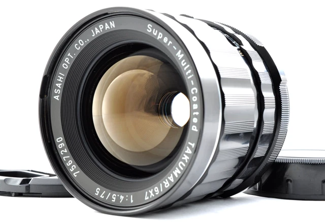 PENTAX SUPER-MULTI-COATED TAKUMAR 6x7 75mm f/4.5 $295.00 - PicClick AU