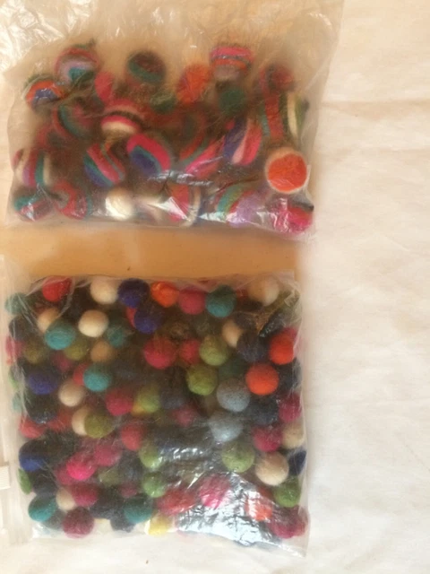 Bobinas De Fieltro Para Trabajo Artesanal. Nuevo Multicolor.