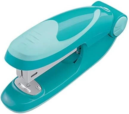 Herlitz 50025435 Stapler No. 24/6 Ergonomic Small Caribbean Turquoise