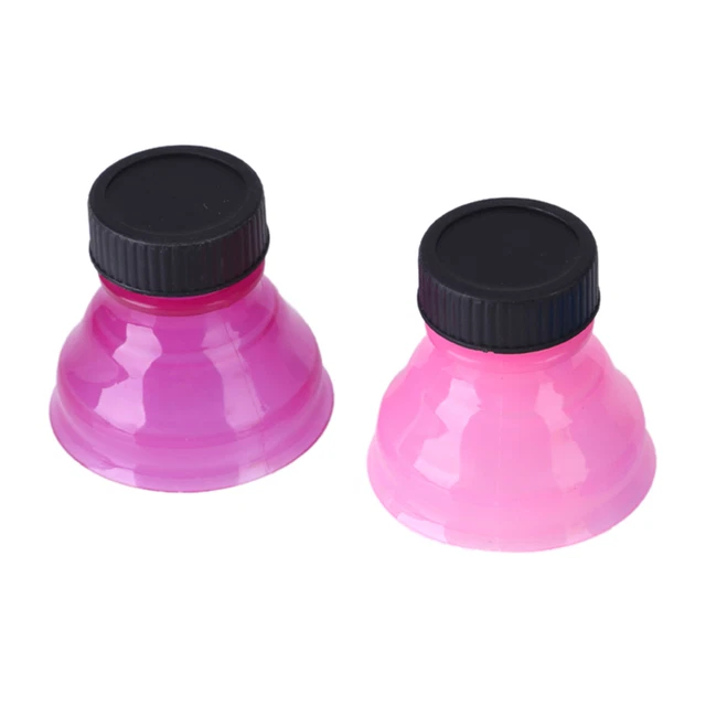 6X Reusable Useful Snap On Pop Can Bottle For Cool Soda Drink QT