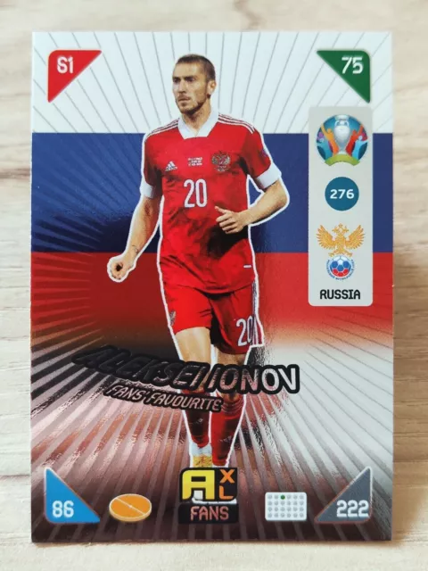 Panini C88 ADRENALYN XL UEFA Euro 2020 Kick Off #276 Aleksei Ionov