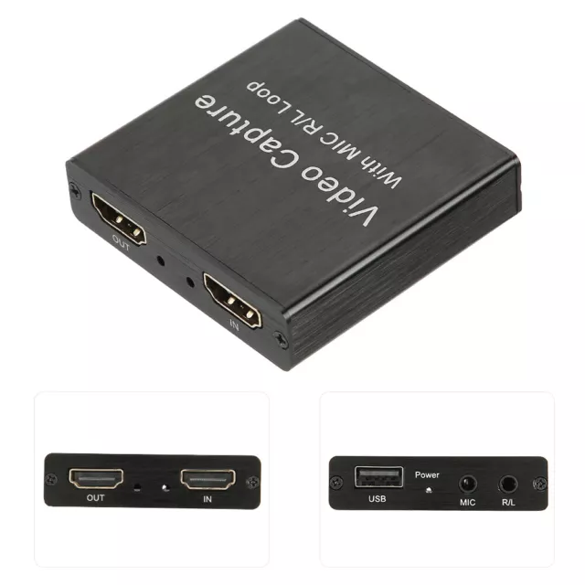 Video Capture Card USB2.0 Loop&8209;Out Support 4K Electronic Equipmen SNT