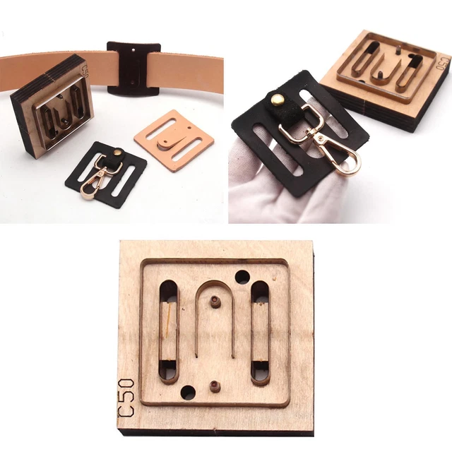 OUTILS ARTISANAUX EN Cuir Coin Coupe Rond Poinçon Pour Artisanat Fait Main EUR 5,66 - FR