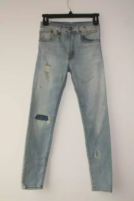 R13 Womens Jeans High Rise Blue Jeans Size 25 New