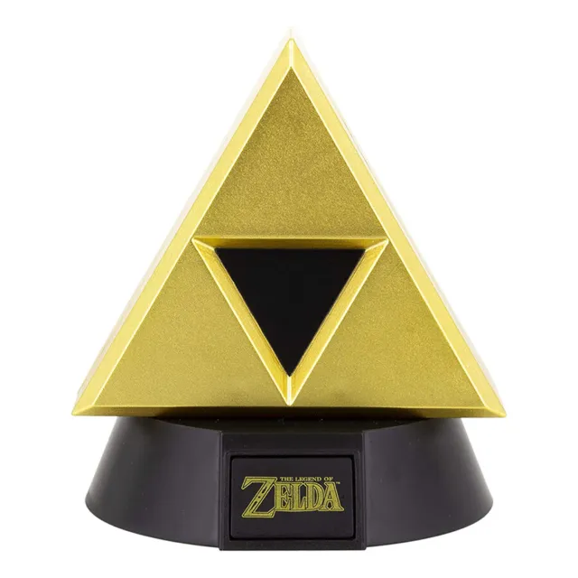 The Legend of Zelda - Triforce 3D Tischlampe - Gold Lampe - NEU