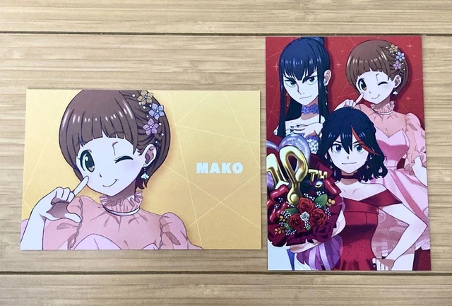 CARTOLINA KILL LA Kill 10° anniversario Ryuko Matoi Satsuki Kiryuin