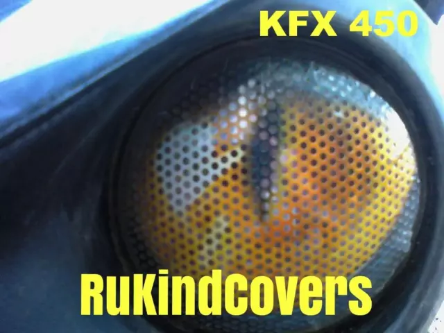 KFX 450 KAWASAKI YELLOW  Eyes ORIGINAL"RUKIND COVERS" HeadLight Covers