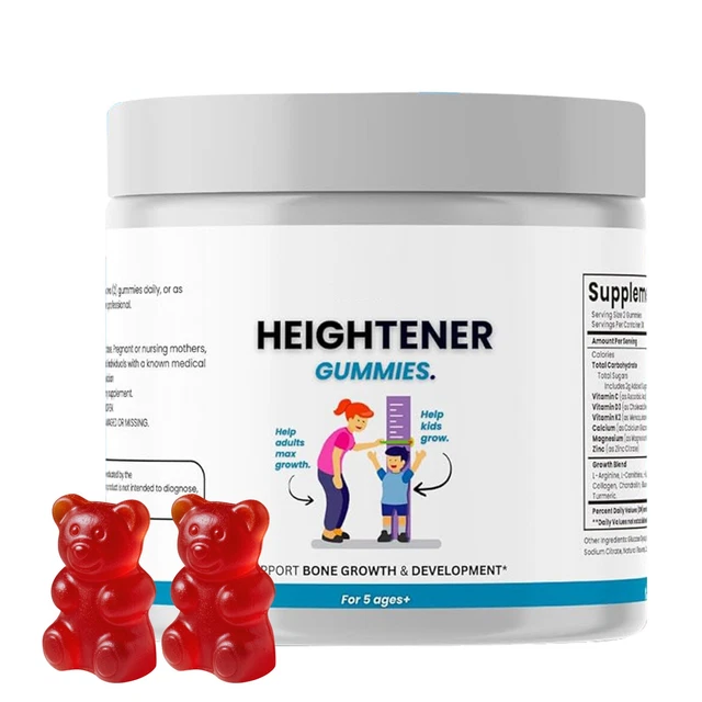 1/2/3PCS* HEIGHTENER GUMMIES - Natural Height Growth Supplement for ...