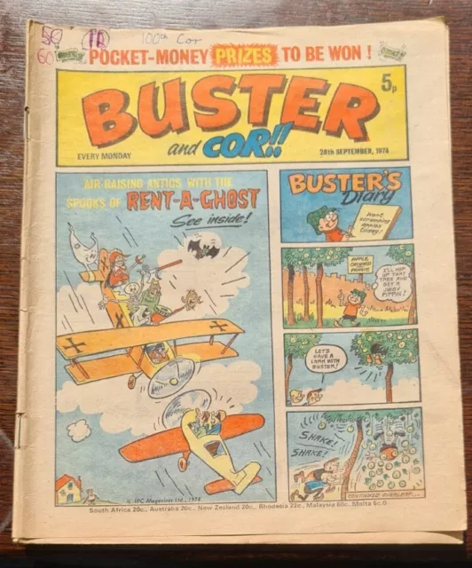 Buster and Cor!! Comic (1974) September 28th, Fair