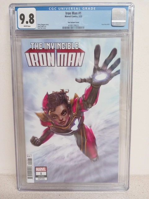 RARE INVINCIBLE IRON MAN #1 TAO VARIANT EDITION Marvel 2023 CGC 9.8 🔥🔥