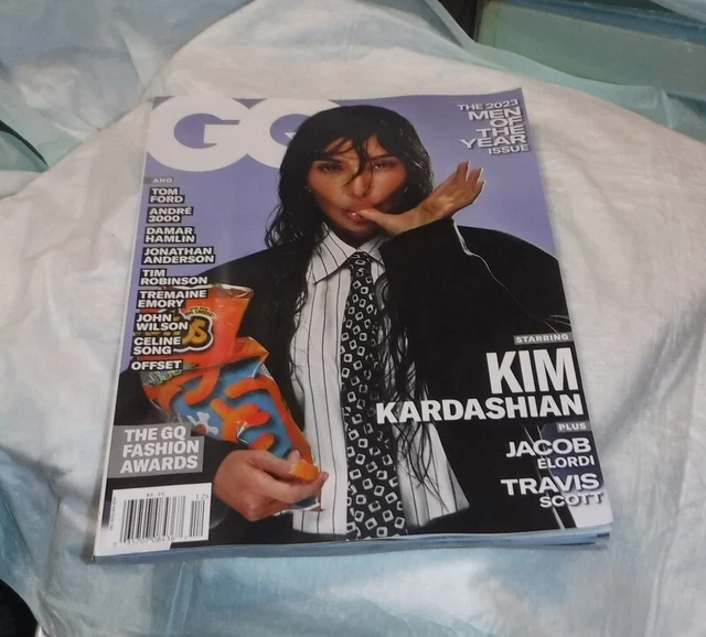 GQ MAGAZINE DECEMBER 2023 January 2024 Kim Kardashian Jacob Elordi