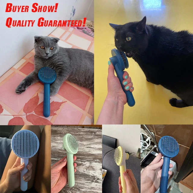 Cat Brush Pet Grooming Brush for Cats Remove Hairs Pet Hair Removal Comb Puppy