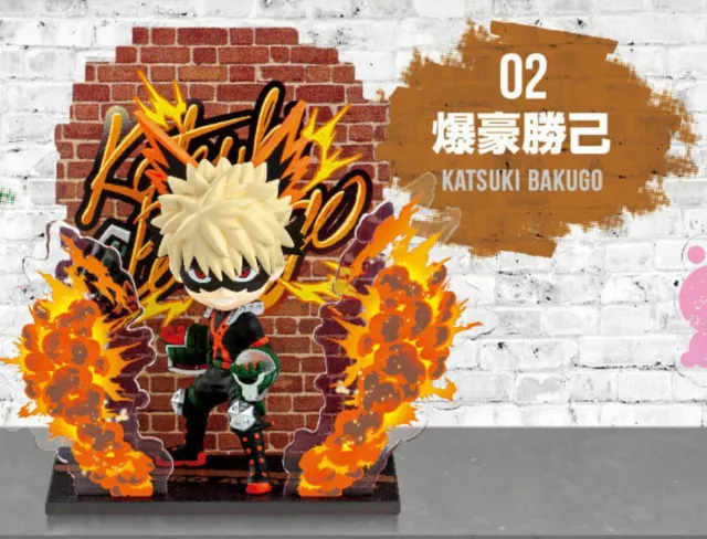 New My hero academia Wall Art -Heroes&Villains- Katsumi Bakugo figure Japan