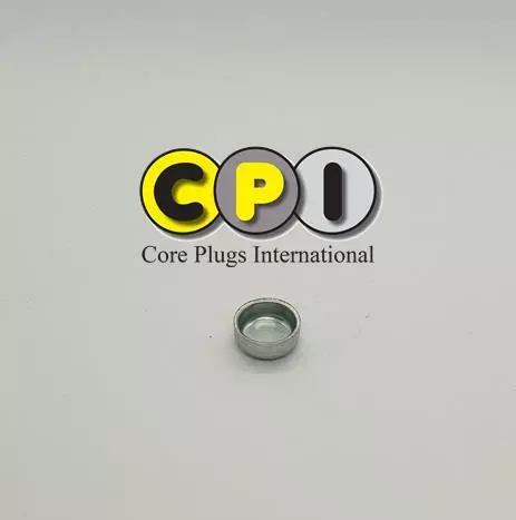 12.5mm Metal Steel Cup Cap Expansion Freeze core plug - CR4 Zinc Plating BS1449