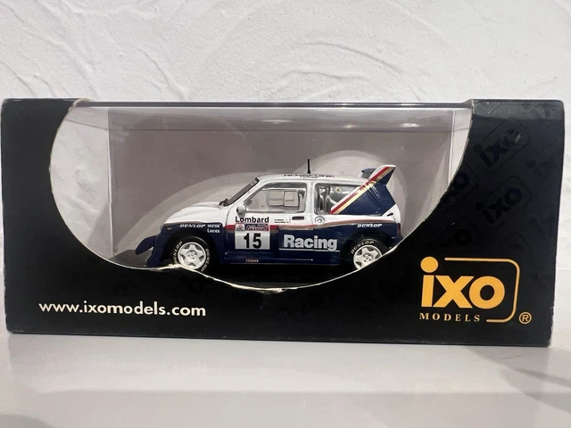 Miniature Sunstar 1/18 – MG Metro 6R4 – Rallye Criterium Des Cevennes 1986 – Diecast