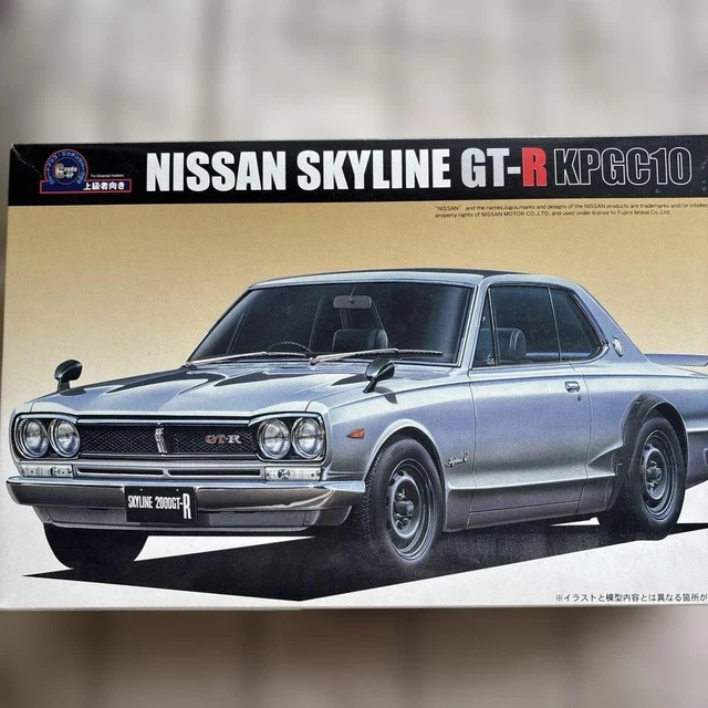 600 MARK43 1/43 Nissan Skyline GT-R (KPGC10) RED 2000
