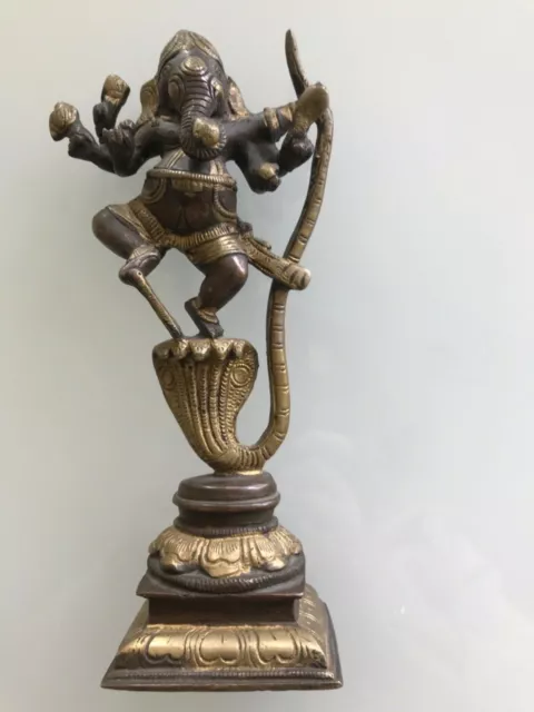 Buddah Tanzender Ganesha Elefantengott Aus Indien 2 Cm Hoch Buddha Messing Edel