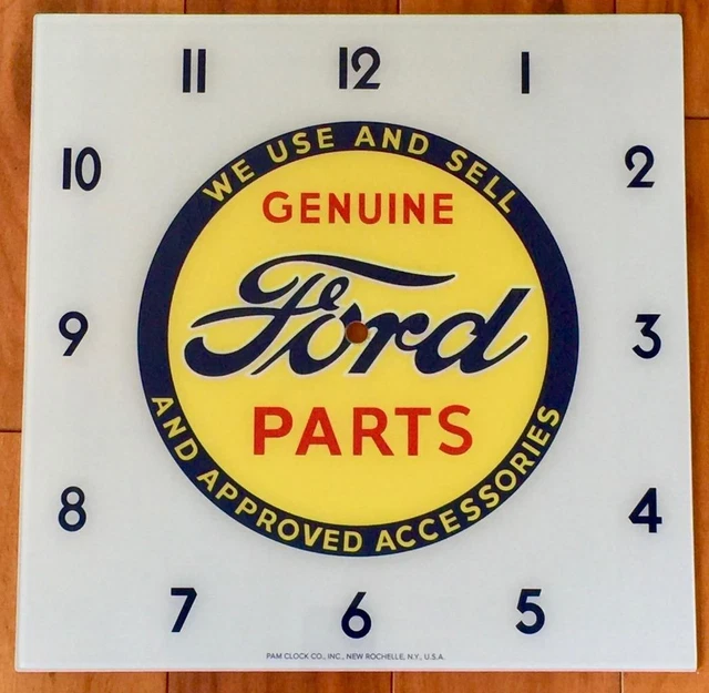 15& FORD REPLACEMENT Clock Face for Pam Clock FREE SHIP 74.99 PicClick