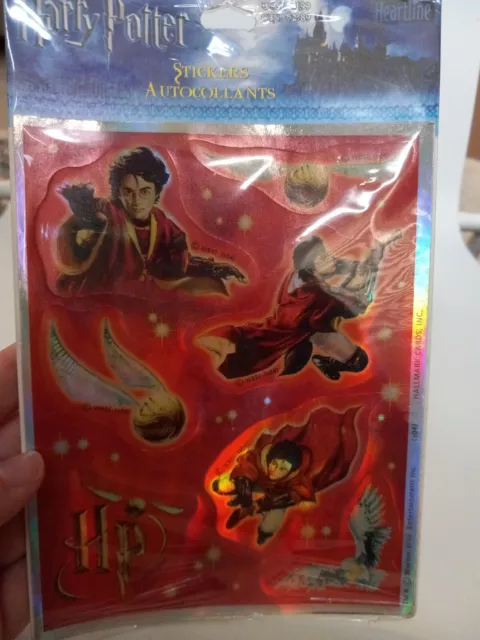 ⭐ New Vintage Holographic Harry Potter Quiddich Stickers (F7