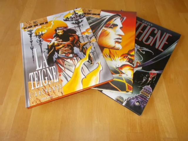 Lot Bd La Teigne Tomes 1 A 3 Tous En Eo Tehy / Vents D'ouest