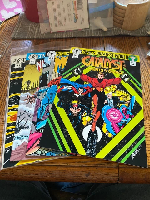 Comics Greatest World Week 4 (Dark Horse 93) Catalyst, Motorhead,