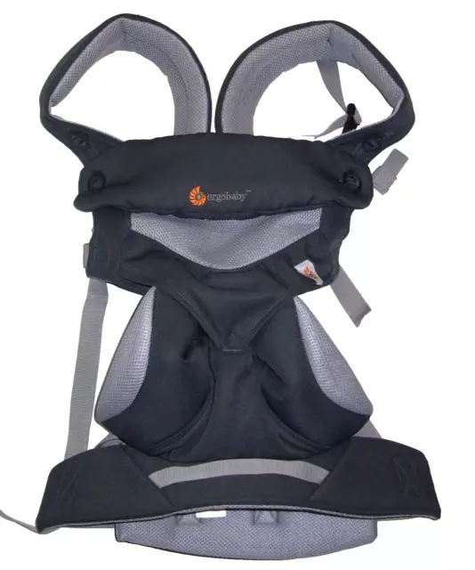 Ergobaby 360 Cool Air Baby Carrier Carbon Gray Ergo Baby BC360PBLKGRY