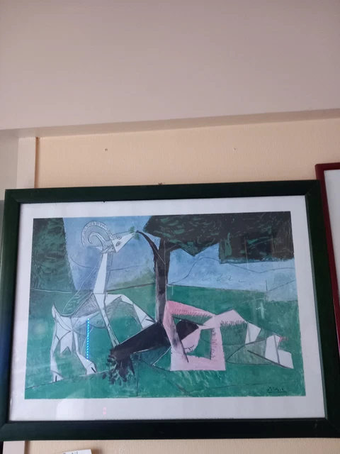 Tableau   Lithographie  Picasso  Signe    Superbe