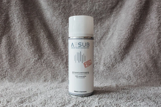 AESUB Scanning spray WHITE 400ml permanent 3D scan